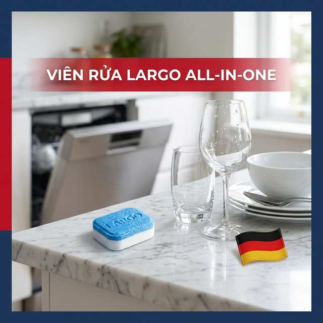 Có Nên Dùng Viên Rửa Bát Largo All-in-One? Đánh Giá Chi Tiết Từ Người Dùng